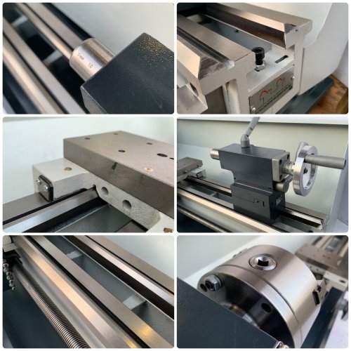 Токарный станок по металлу 9craft DBL210 1100W 210*400 беcщеточный