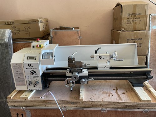 Токарно-винторезный станок по металлу 9craft BT250x750