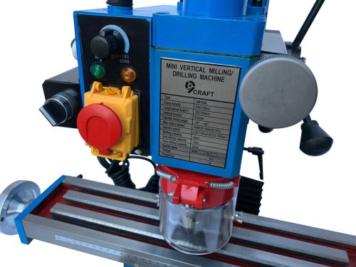 Настольный сверлильно-фрезерный станок по металлу 9craft DM16BL 550W