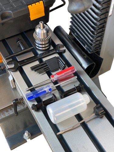 Настольный сверлильно-фрезерный станок 9craft DM25BTL 1100W бесщеточный