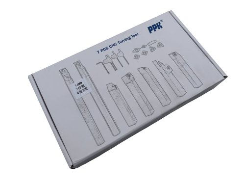 Резцы токарные 16х16 мм 7 шт со сменными твердосплавными пластинами