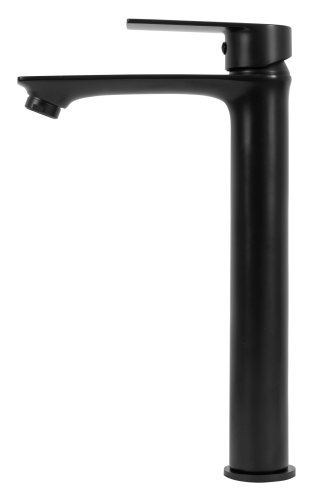 Смеситель для раковины (умывальника) REA MAYSON BLACK черный высокий