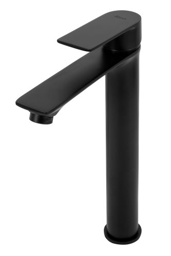 Смеситель для раковины (умывальника) REA MAYSON BLACK черный высокий
