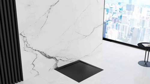 Душевой поддон REA GRAND BLACK 90X90