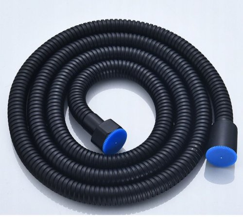 Душевая лейка REA BLACK + шланг + держатель черный