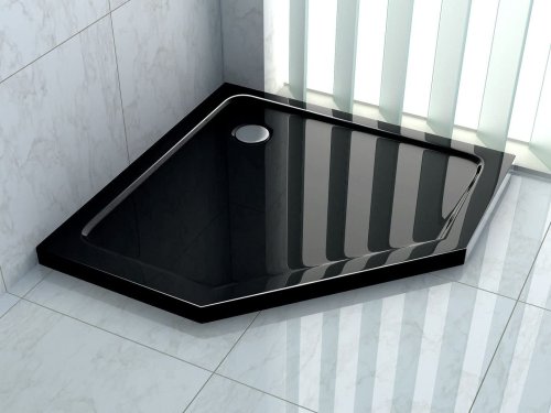 Душевой поддон REA DIAMOND BLACK 90X90