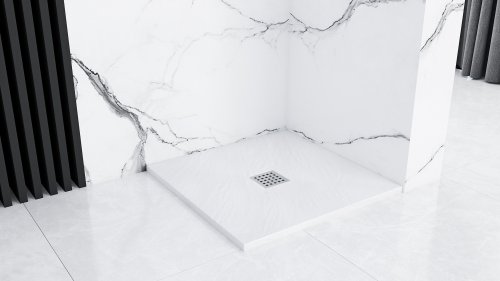 Душевой поддон REA WHITE ROCK 90 X 90