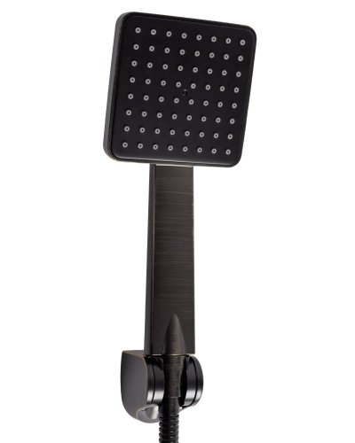 Смеситель для ванны и душа REA BLADE OLD BLACK черный настенный