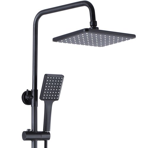 Душевой гарнитур REA HASS BLACK черный с изливом