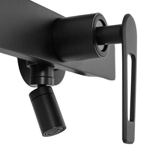 Душовий гарнітур REA ALDI чорний з виливом