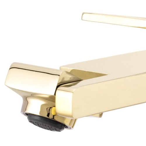 Смеситель для раковины (умывальника) REA SOUL GOLD 360 золото низкий