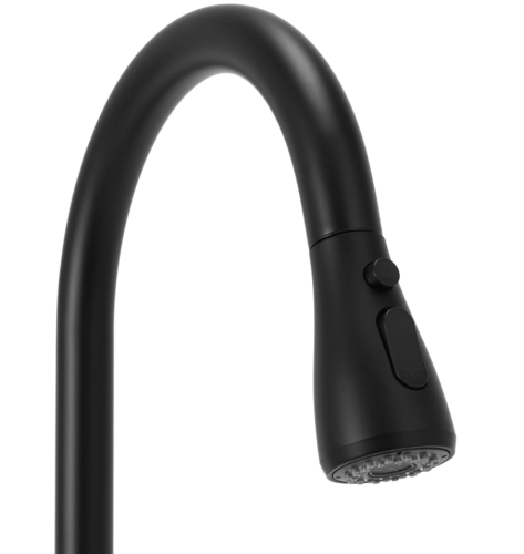 Смеситель для кухни REA NEST BLACK MAT черный