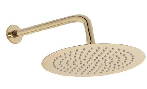 Душовий гарнітур прихованого монтажу REA HYPER GOLD + BOX золотий