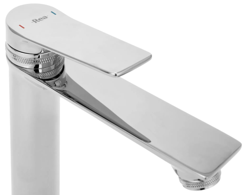 Смеситель для раковины (умывальника) REA VIRAL CHROME хром высокий
