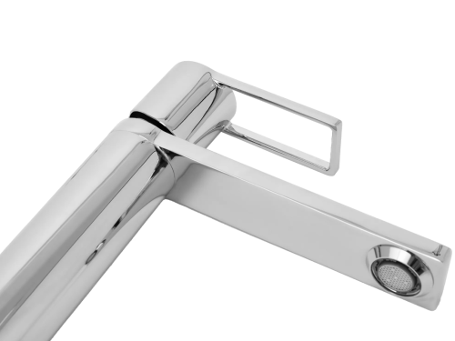 Змішувач для раковини (умивальника) REA FLIP CHROME хром високий