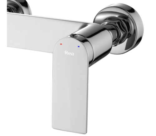 Смеситель для ванны REA STORM CHROME хром настенный с изливом