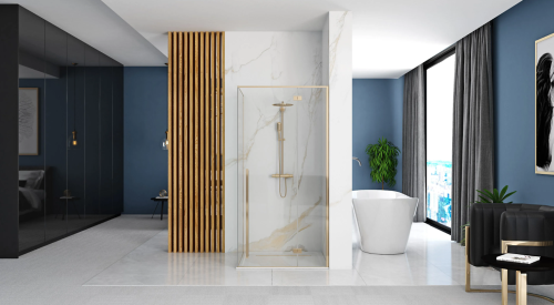 Душова кабіна REA FARGO GOLD 80х100