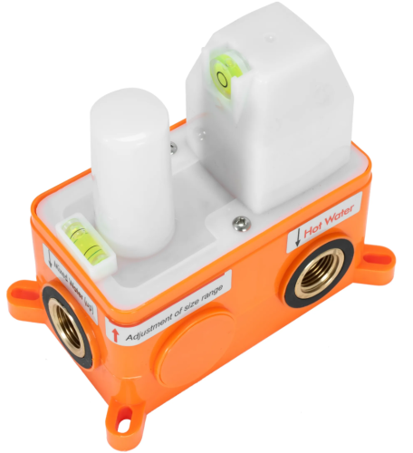 Душевой гарнитур скрытого монтажа REA ORIX CHROM + BOX хром