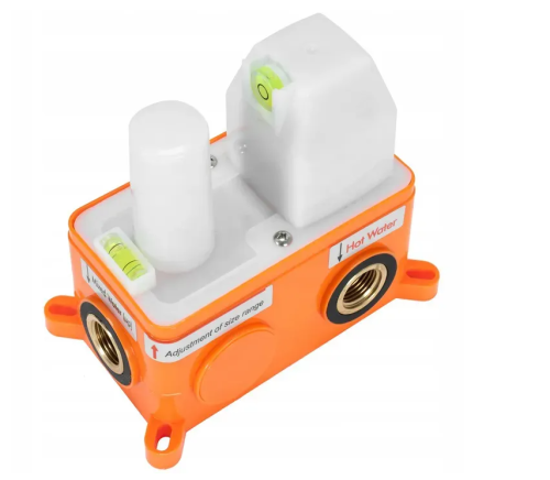 Душевой гарнитур скрытого монтажа REA HYPER + BOX хром