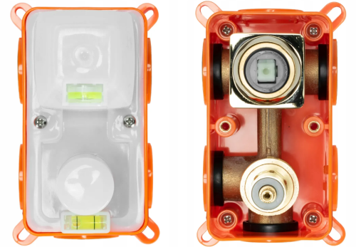 Душевой гарнитур скрытого монтажа REA HYPER + BOX хром