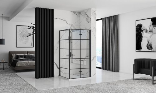 Бічна стінка (модуль) REA MOLIER 90 black