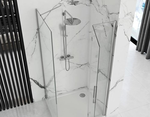 Душова кабіна REA MOLIER CHROME 80x80