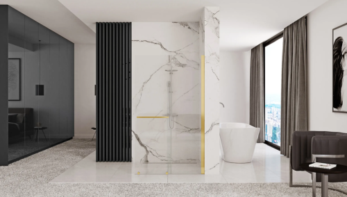 Душевая стенка REA CORTIS GOLD 120