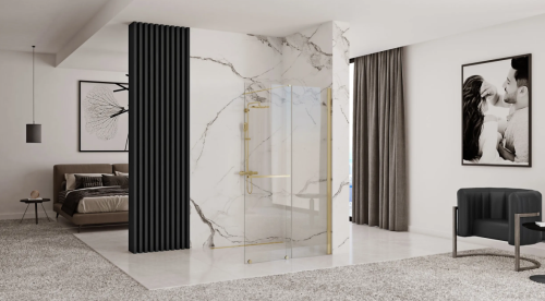 Душевая стенка REA CORTIS GOLD 120