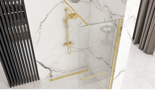 Душевая стенка REA CORTIS GOLD 120