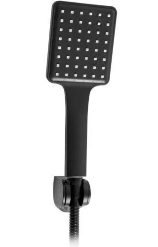 Змішувач для ванни і душу REA STORM BLACK чорний настінний