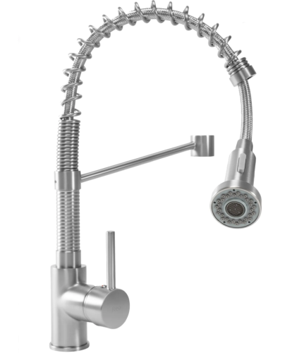 Смеситель для кухни REA SPRING NIKIEL BRUSHED