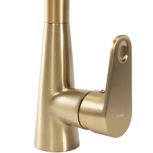 Змішувач для кухні REA MILD BRUSHED GOLD