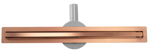 Трап для душа REA NEO SLIM PRO BRUSHED COPPER 80 см.