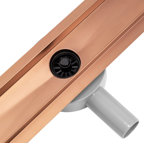 Трап для душа REA PURE NEO BRUSHED COPPER 70 см.
