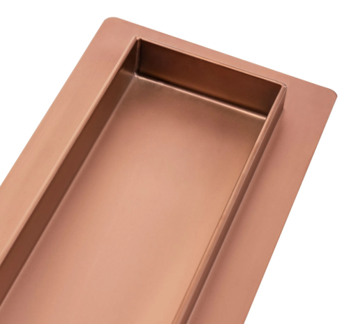 Трап для душа REA PURE NEO BRUSHED COPPER 70 см.