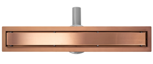Трап для душа REA PURE NEO BRUSHED COPPER 70 см.