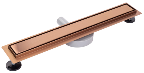 Трап для душа REA PURE NEO BRUSHED COPPER 70 см.