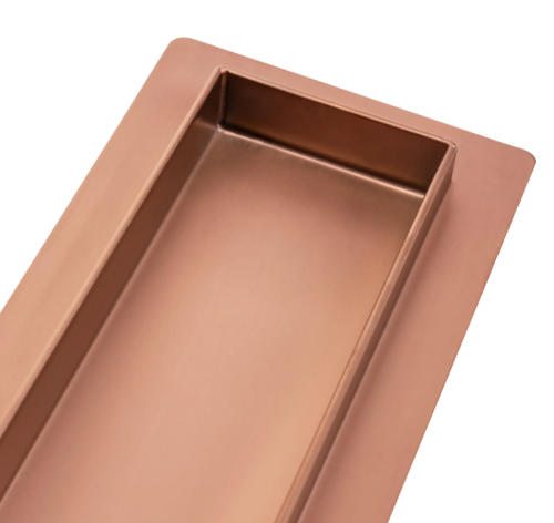 Трап для душа REA PURE NEO BRUSHED COPPER 60 см