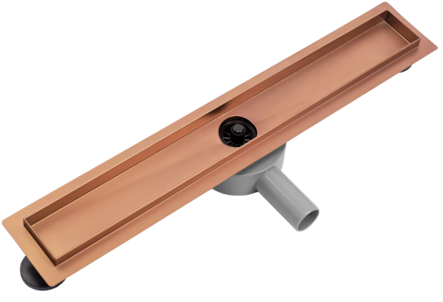 Трап для душа REA PURE NEO BRUSHED COPPER 60 см