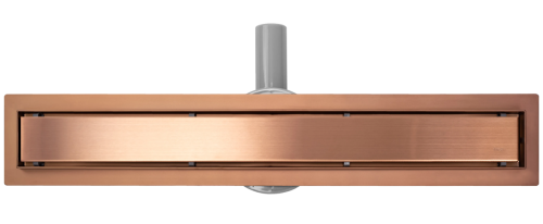 Трап для душа REA PURE NEO BRUSHED COPPER 60 см