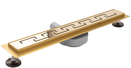 Трап для душа REA GREEK PRO GOLD 90 см