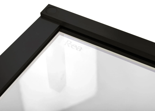 Душова кабіна REA HUGO BLACK 80*80 подвійна