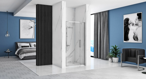 Душевая дверь REA RAPID SWING CHROME 100