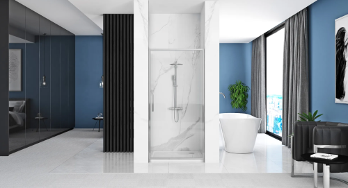 Душевая дверь REA RAPID SWING CHROME 100