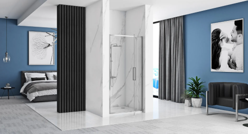 Душевая дверь REA RAPID SWING CHROME 100