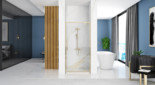 Душевая дверь REA RAPID SWING GOLD 100