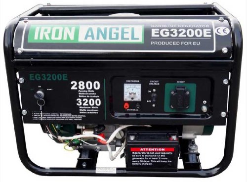 Бензиновый генератор Iron Angel EG 3200 E ATS