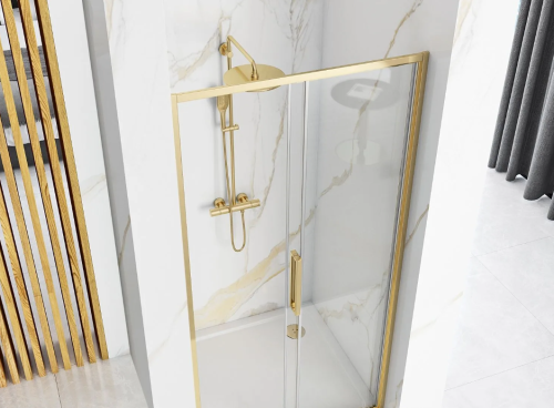 Душевая дверь REA RAPID SLIDE GOLD 130