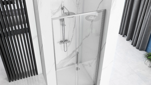 Душові двері REA RAPID SLIDE CHROME 130