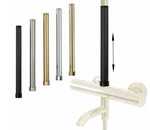 Подовжувач для душового гарнітуру REA NIKIEL BRUSHED 30 см. нікель